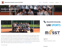 Tablet Screenshot of mshc.nl
